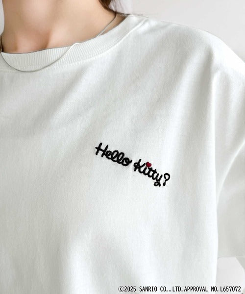 【Sanrio characters/サンリオキャラクターズ】大人可愛い！かくれんぼシリーズランダム刺繍ビッグTシャツ（半袖） ce1350003