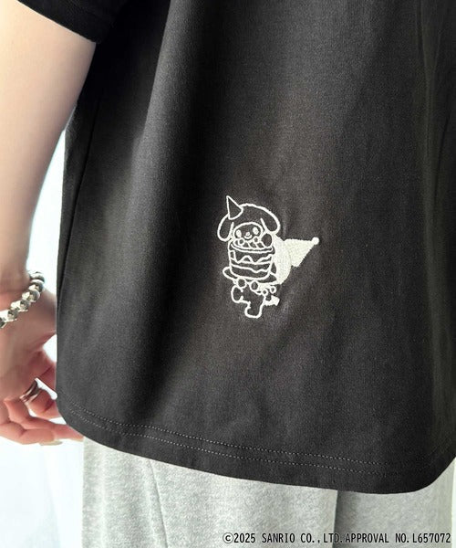 【Sanrio characters/サンリオキャラクターズ】大人可愛い！かくれんぼシリーズランダム刺繍ビッグTシャツ（半袖） ce1350003