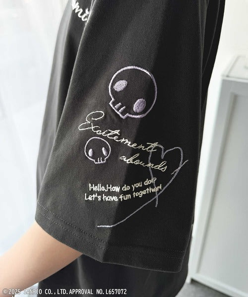 【Sanrio characters/サンリオキャラクターズ】大人可愛い！かくれんぼシリーズランダム刺繍ビッグTシャツ（半袖） ce1350003