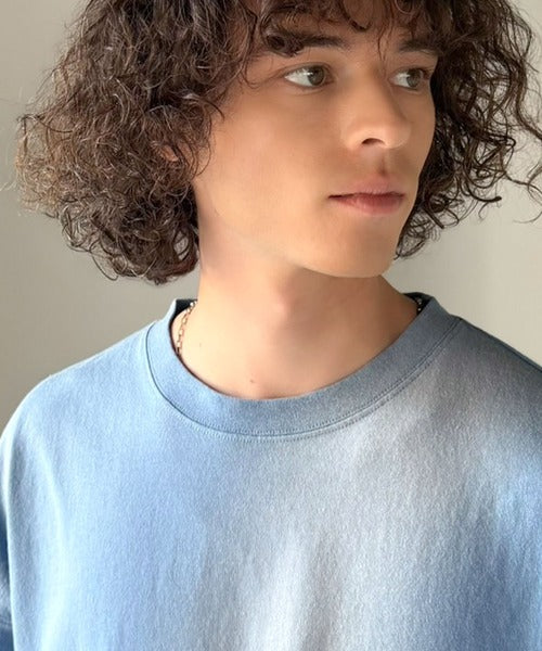 《JaVaジャバコラボ》垢抜け！大人のストリートstyleを作る。綿100％スプレーダイオーバーサイズTシャツ（長袖） jm1020358