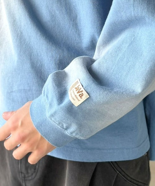 《JaVaジャバコラボ》垢抜け！大人のストリートstyleを作る。綿100％スプレーダイオーバーサイズTシャツ（長袖） jm1020358