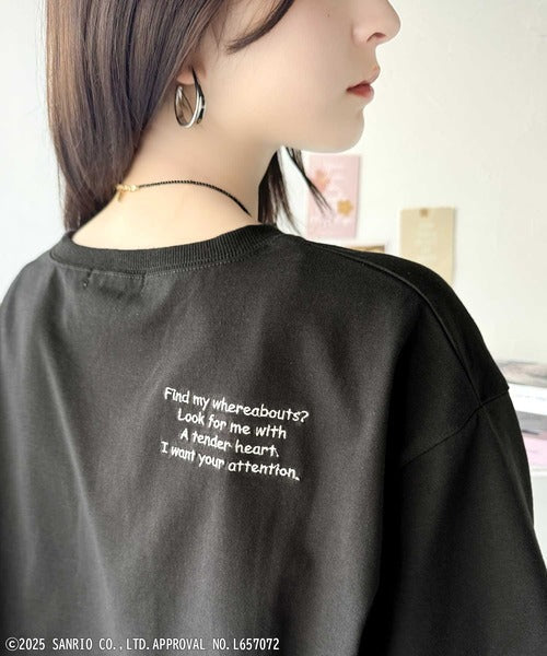 【Sanrio characters/サンリオキャラクターズ】大人可愛い！かくれんぼシリーズランダム刺繍ビッグTシャツ（半袖） ce1350003