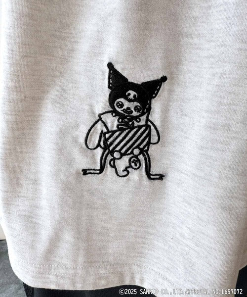 【Sanrio characters/サンリオキャラクターズ】大人可愛い！かくれんぼシリーズランダム刺繍ビッグTシャツ（半袖） ce1350003