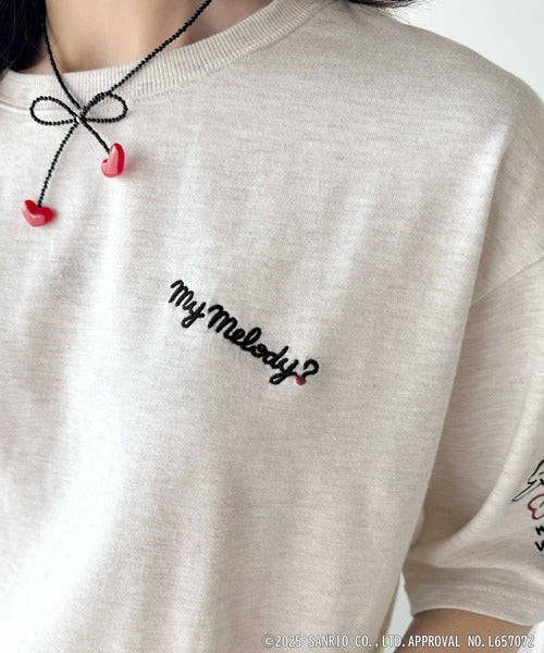 【Sanrio characters/サンリオキャラクターズ】大人可愛い！かくれんぼシリーズランダム刺繍ビッグTシャツ（半袖） ce1350003