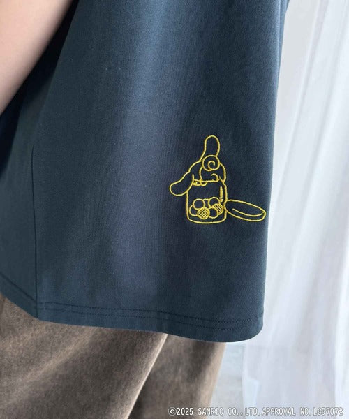 【Sanrio characters/サンリオキャラクターズ】大人可愛い！かくれんぼシリーズランダム刺繍ビッグTシャツ（半袖） ce1350003