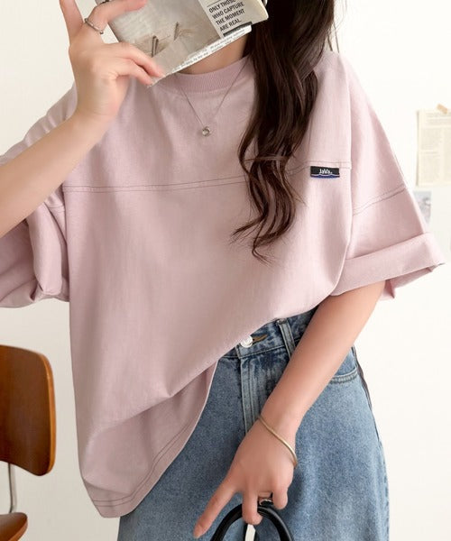 【JaVaコラボ】ユニセックスで着れちゃう。コットン100%半袖フットボールプルオーバー jv1050171