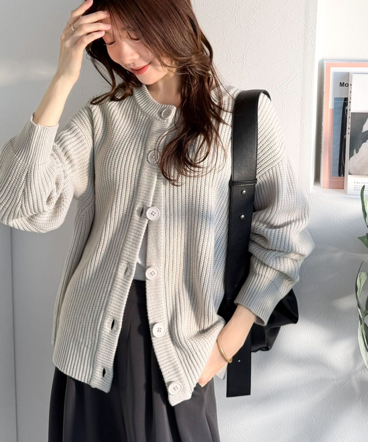 《JaVaジャバコラボ》お洒落偏差値、即上昇！バックカレッジロゴワッペンサマーニットカーディガン（長袖） jv1330078