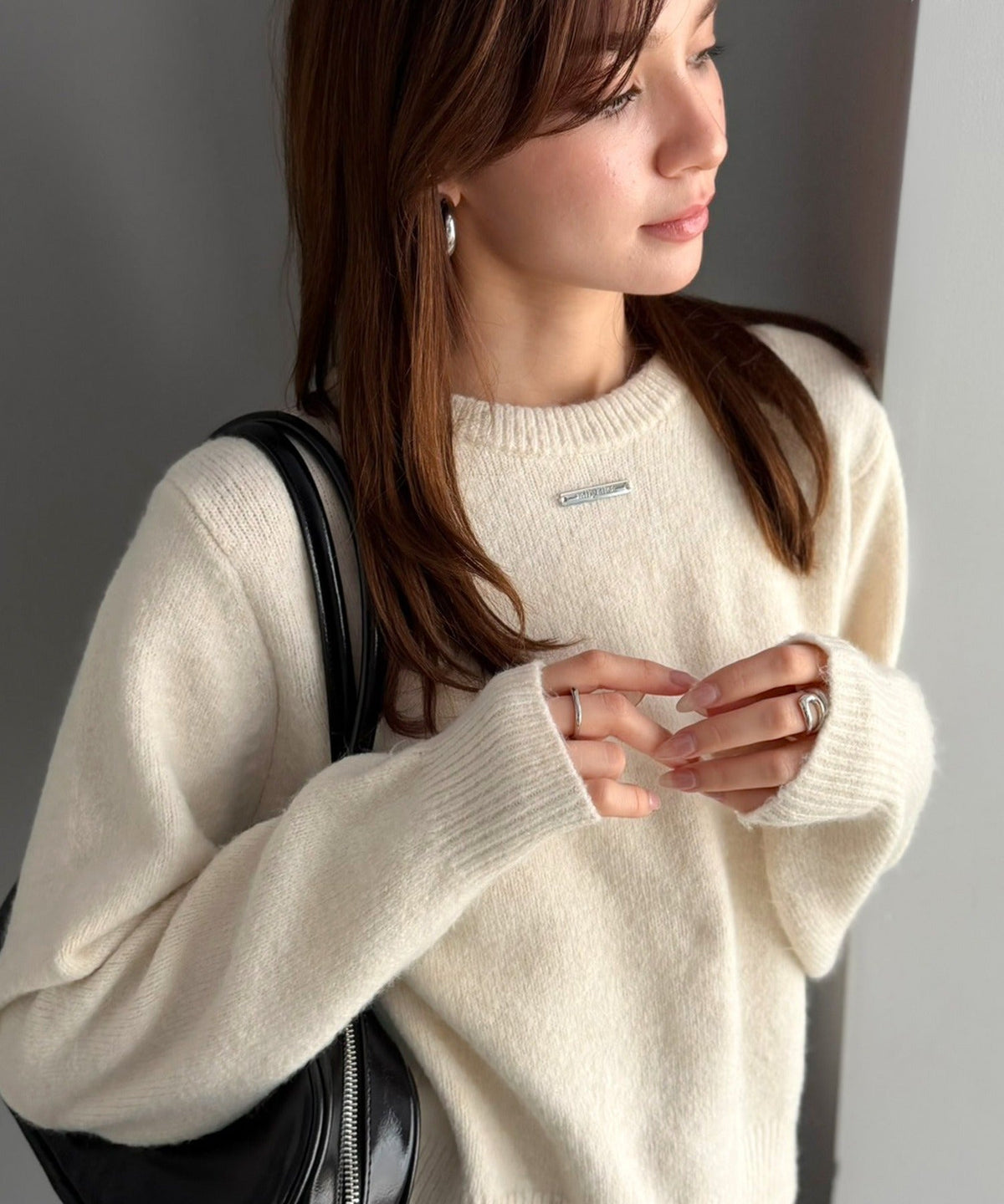 【mily bilet】着るたび、ときめく。ふわもち感も着回し力もひとり占め♪前後2wayもちもちニットカーディガン mi1029196