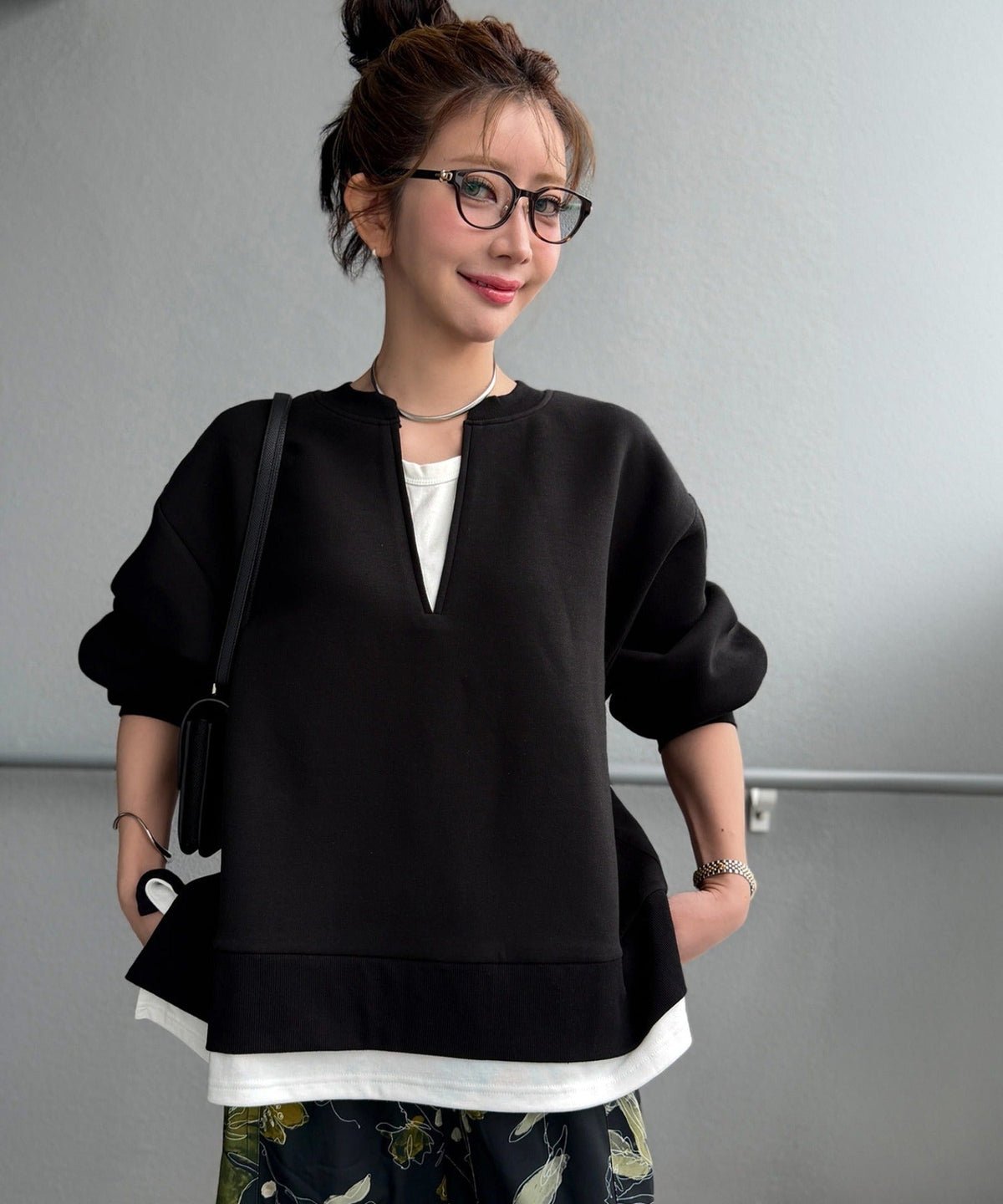 Maiko Amemoriさん ブラックM着用