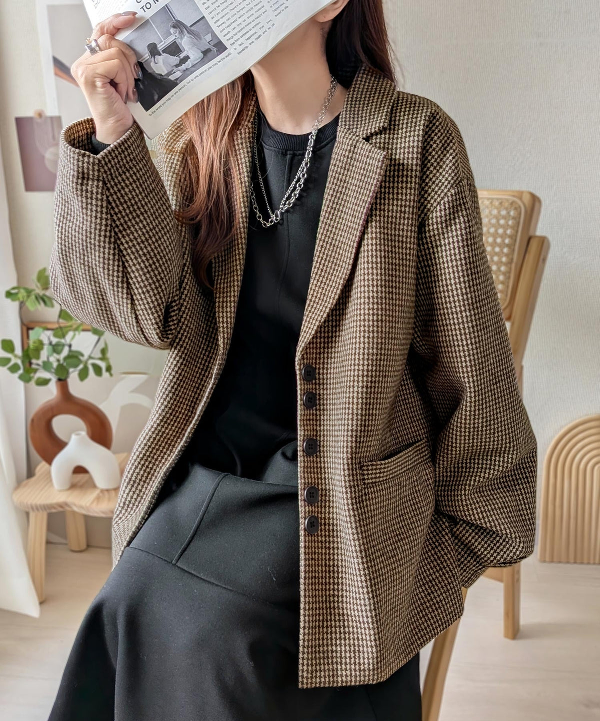 《daaco×クラシカルエルフコラボ》甘さもメリハリも、欲張りに♪ウエストドロストダンボールワンピース（ロング丈） ce1010649