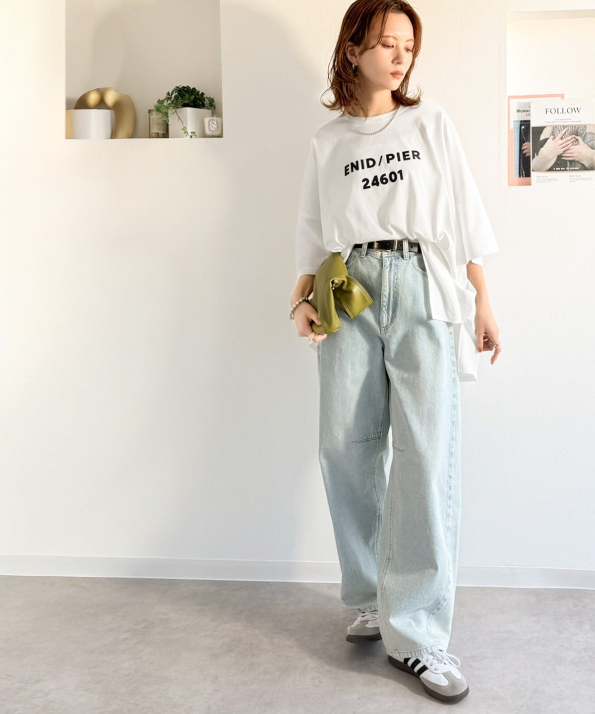【接触冷感・吸水速乾機能付き】《JaVaジャバコラボ》シンプルな大人の上品カジュアルを楽しむ!機能性シンプル英字BIGTEE jv1330070