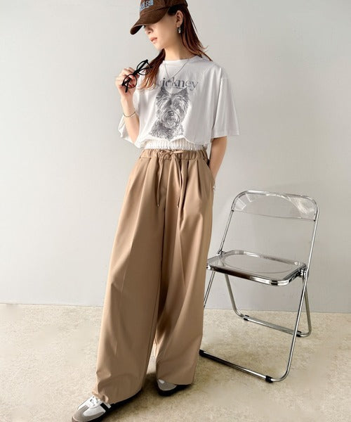 上品カジュアルを楽しむ。シルケット風アニマルTシャツ（半袖） ce1330029