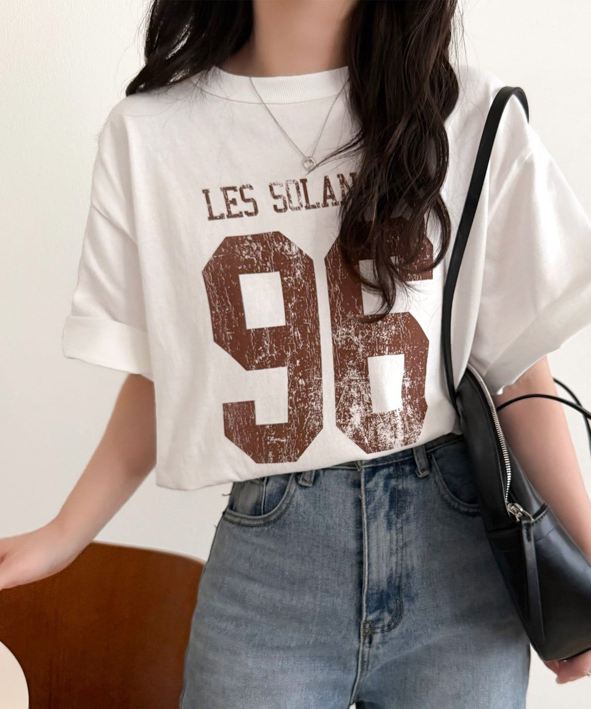 《JaVaジャバコラボ》大人のカジュアルスタイルを格上げ。綿100%ナンバリングTシャツ (半袖) jv1330096