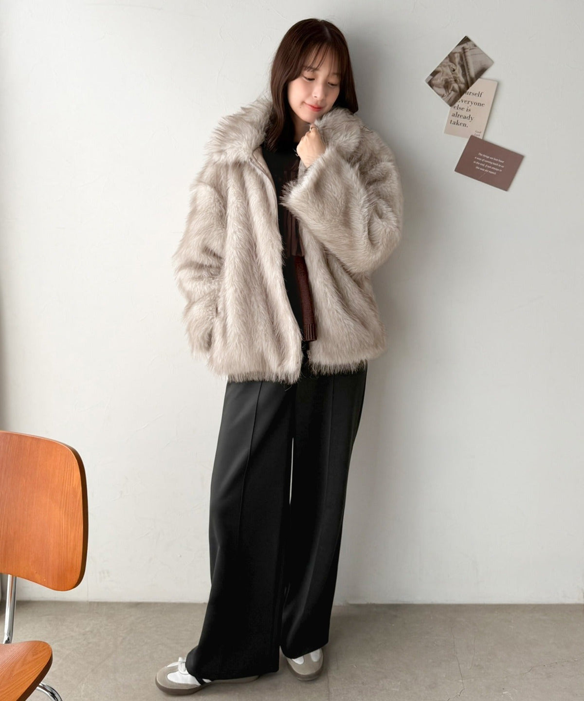 《ERIKOさん×クラシカルエルフコラボ》履くだけで美脚魅せ◎ 柔らかダンボールセンタープレスパンツ ce1015114