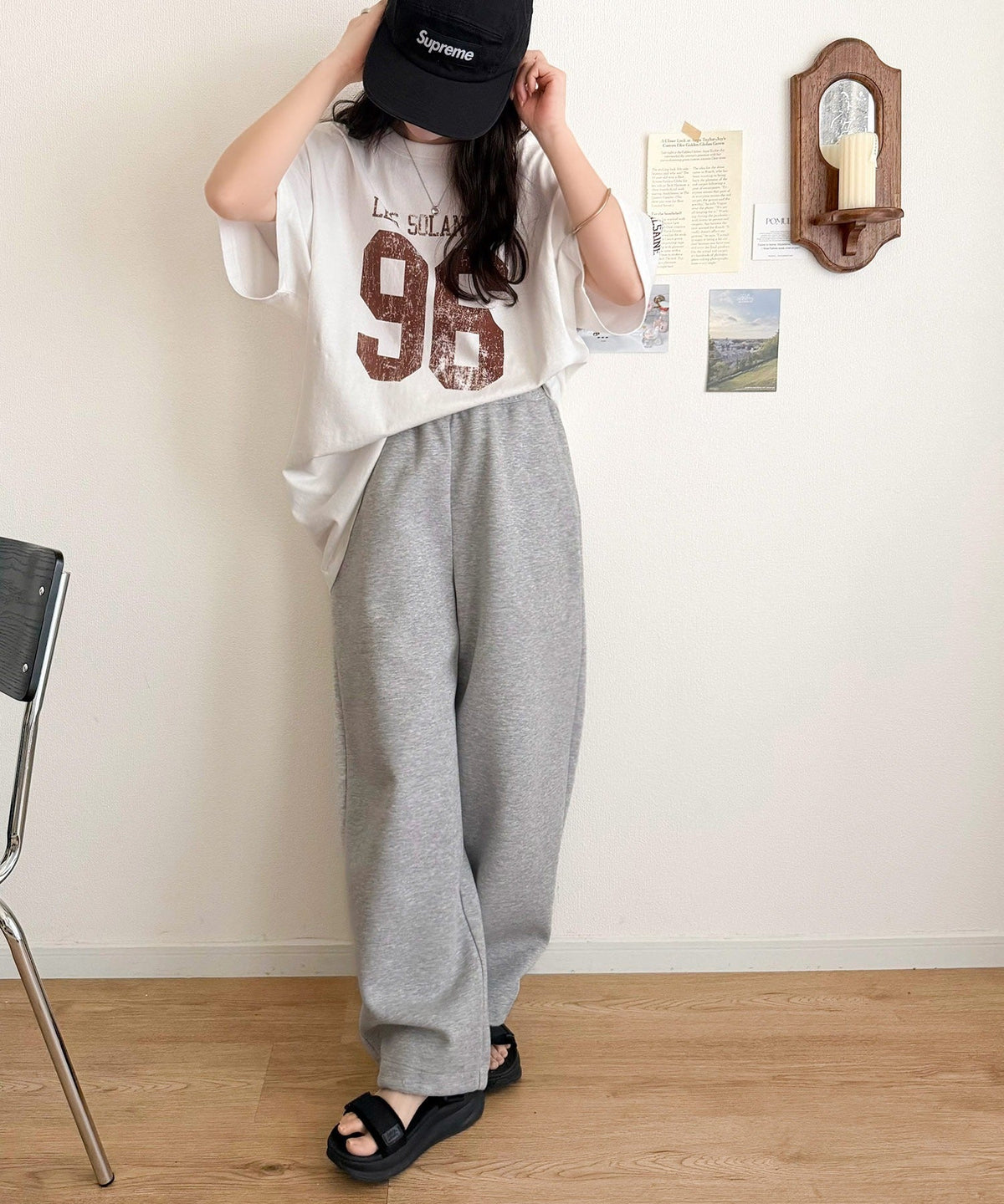 《JaVaジャバコラボ》大人のカジュアルスタイルを格上げ。綿100%ナンバリングTシャツ (半袖) jv1330096