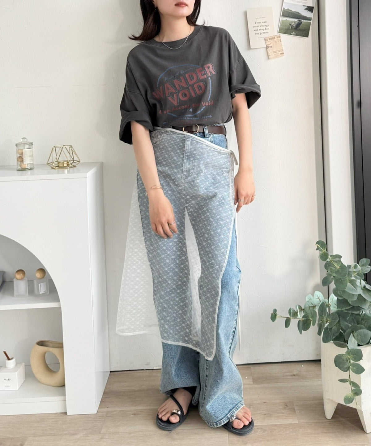 《JaVaジャバコラボ》配色で遊ぶ！大人カジュアルの決定版。綿100％ツアーロゴTシャツ (半袖) jv1329087