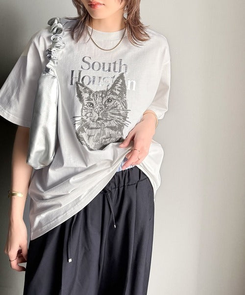 上品カジュアルを楽しむ。シルケット風アニマルTシャツ（半袖） ce1330029