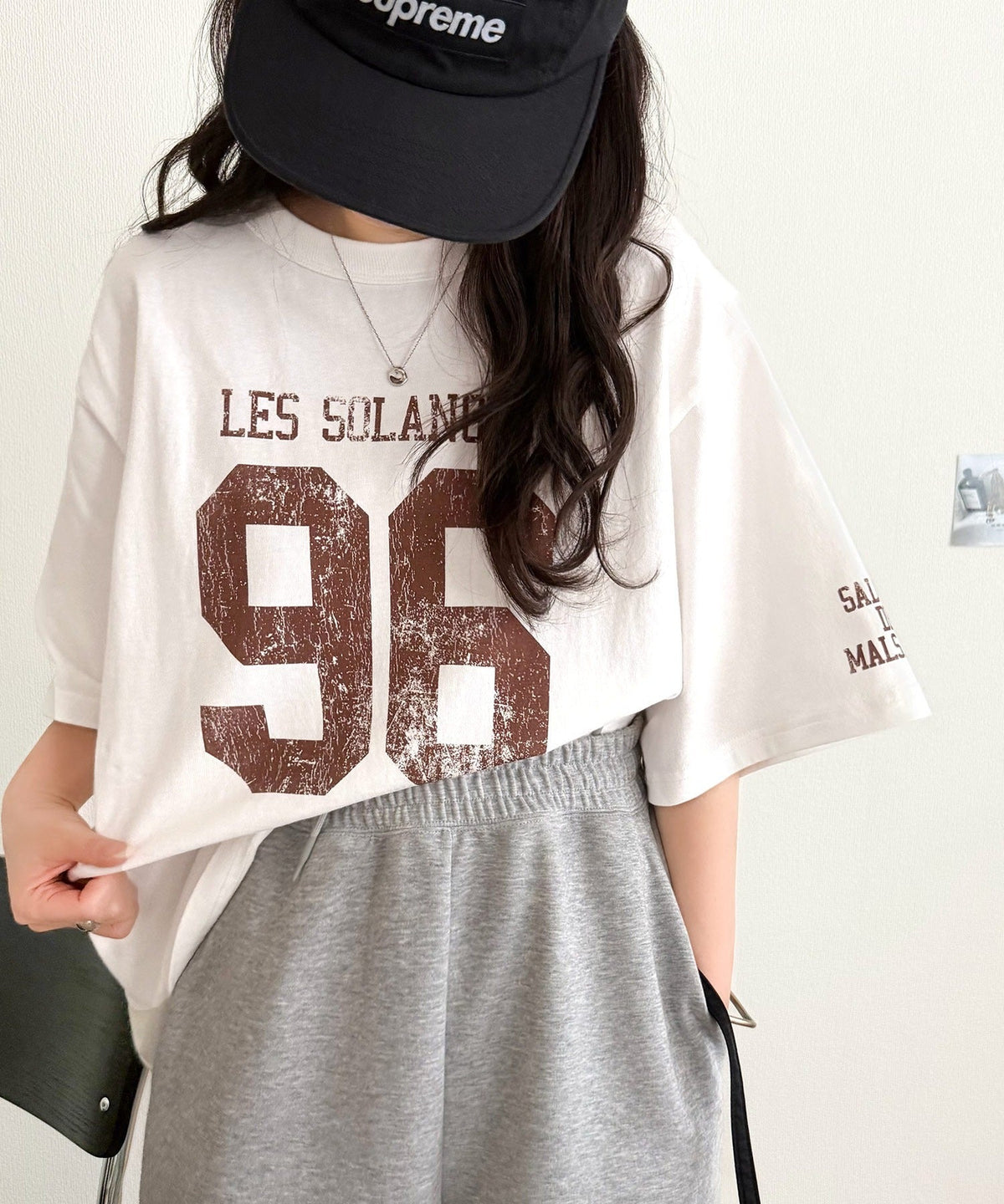 《JaVaジャバコラボ》大人のカジュアルスタイルを格上げ。綿100%ナンバリングTシャツ (半袖) jv1330096