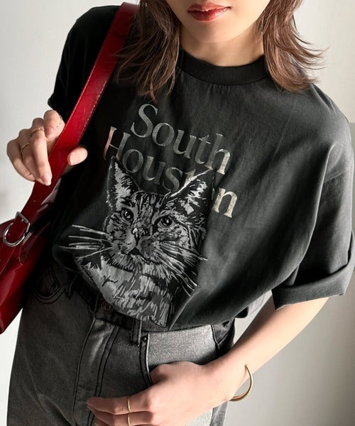 上品カジュアルを楽しむ。シルケット風アニマルTシャツ（半袖） ce1330029