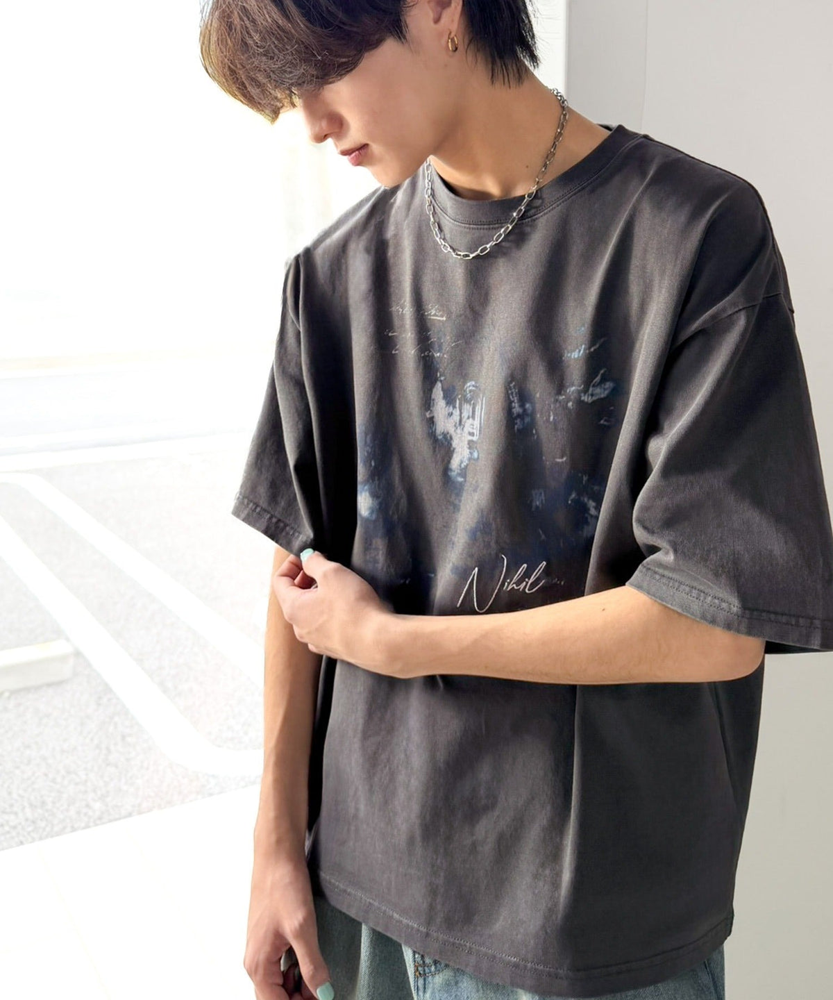 綿100％ ワンポイント刺繍入り ヴィンテージ グラフィックアソートTシャツ／Vintage Graphic Assorted T-Shirt co1320010