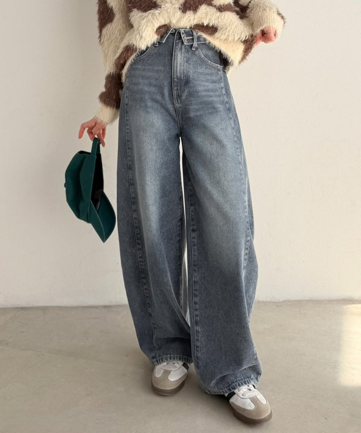 《MAIKOさん×クラシカルエルフコラボ》もう、普通のデニムじゃ物足りない。ウエストデザインデニム ce1015110