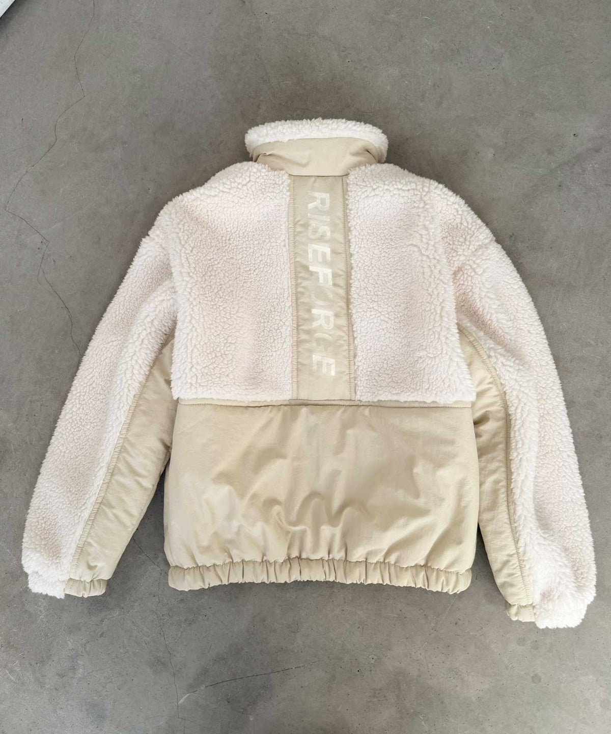 《MAIKO×クラシカルエルフコラボ》【キッズ】ママとお揃いできる♪ボア×ナイロン ポケット付き アウトドアブルゾン ck1010655