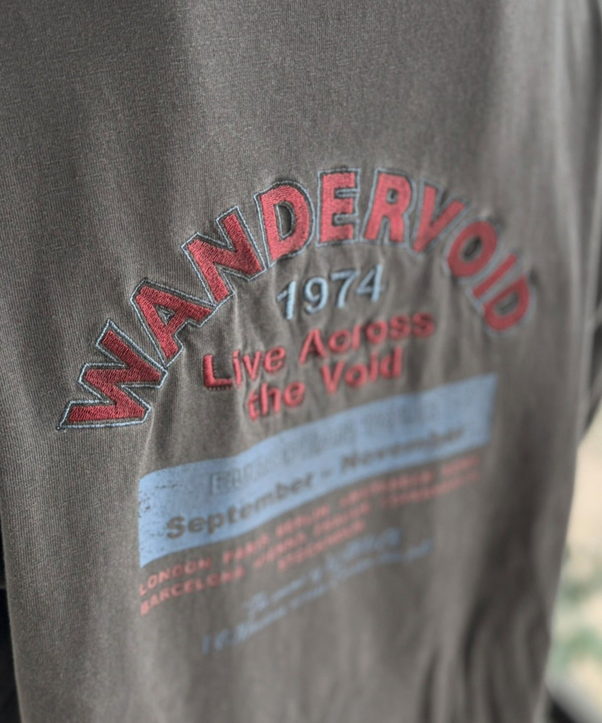 《JaVaジャバコラボ》配色で遊ぶ！大人カジュアルの決定版。綿100％ツアーロゴTシャツ (半袖) jv1329087