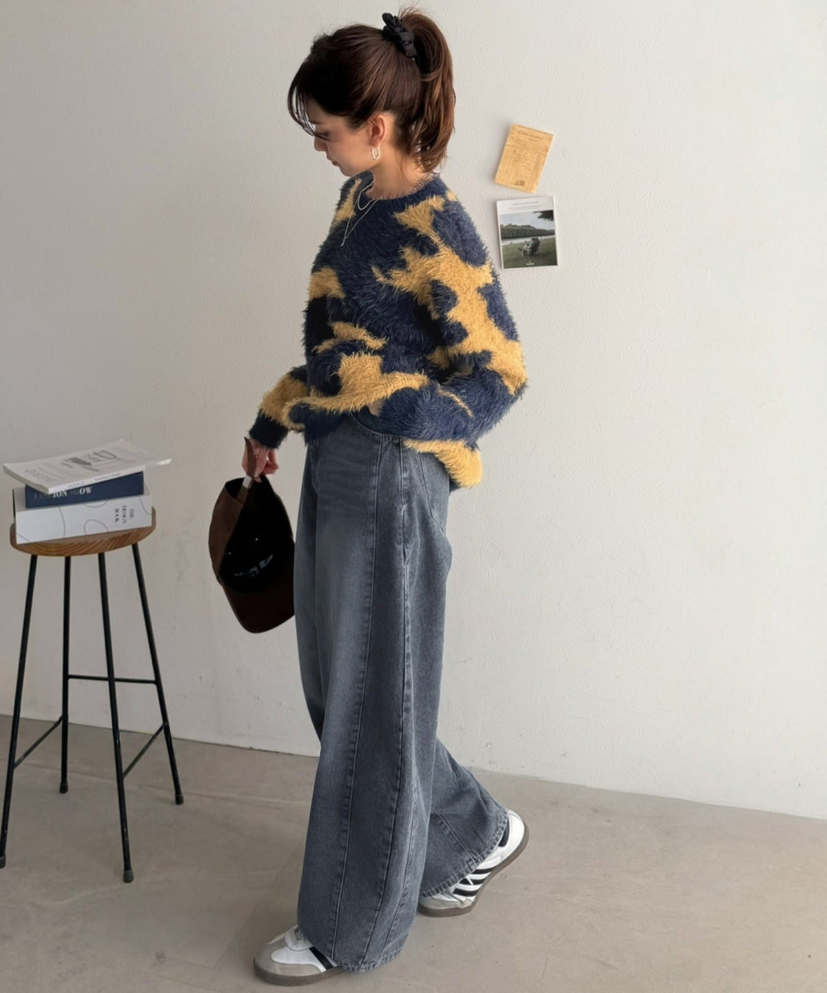 《MAIKOさん×クラシカルエルフコラボ》もう、普通のデニムじゃ物足りない。ウエストデザインデニム ce1015110