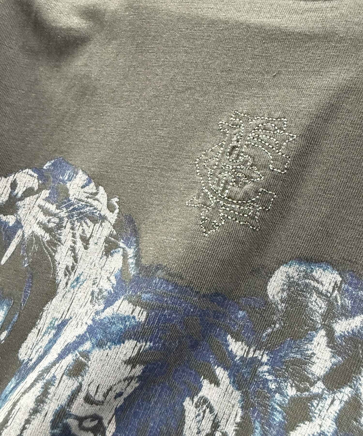 綿100％ ワンポイント刺繍入り ヴィンテージ グラフィックアソートTシャツ／Vintage Graphic Assorted T-Shirt co1320010