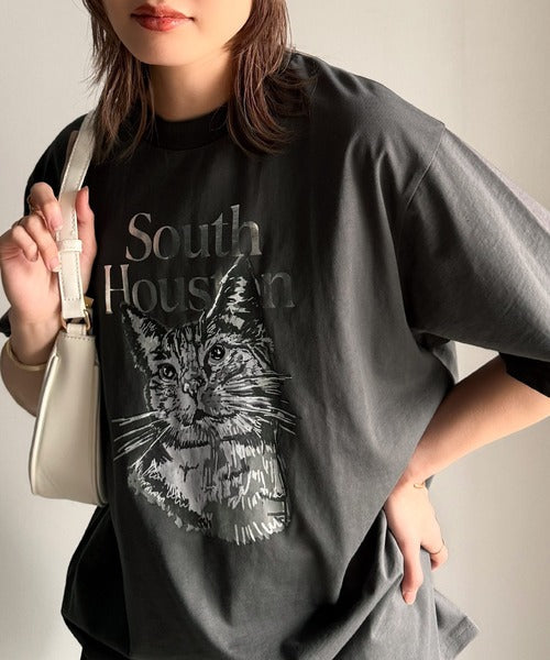 上品カジュアルを楽しむ。シルケット風アニマルTシャツ（半袖） ce1330029