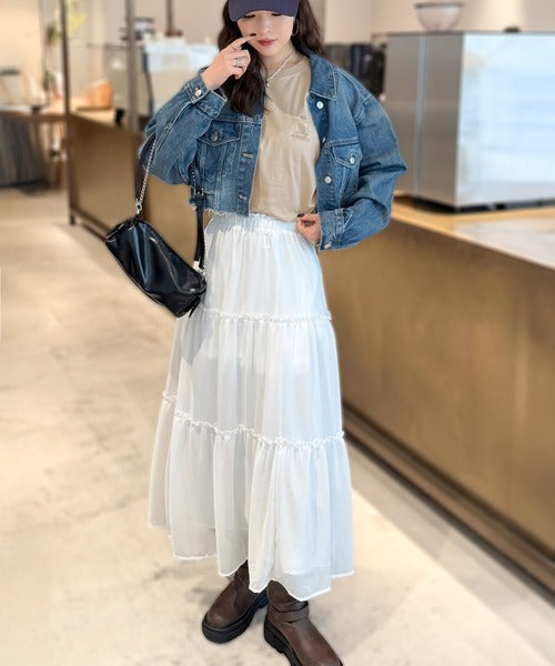 《JaVaジャバコラボ》カジュアルの格上げ。綿100％シルケット風素材 胸元エンブレム刺繍Tシャツ（半袖） jv1330012