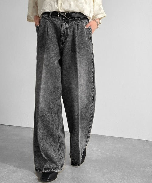 Vintage Washed Flare Denim／ヴィンテージウォッシュフレアデニム co1150001