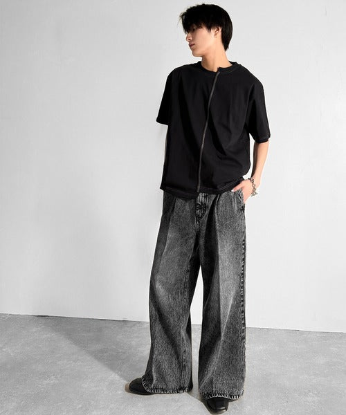 Vintage Washed Flare Denim／ヴィンテージウォッシュフレアデニム co1150001