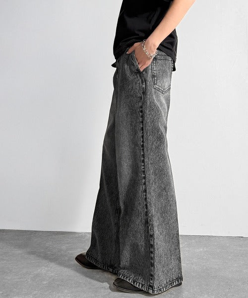 Vintage Washed Flare Denim／ヴィンテージウォッシュフレアデニム co1150001