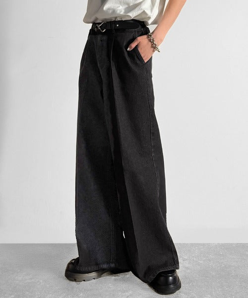 Vintage Washed Flare Denim／ヴィンテージウォッシュフレアデニム co1150001