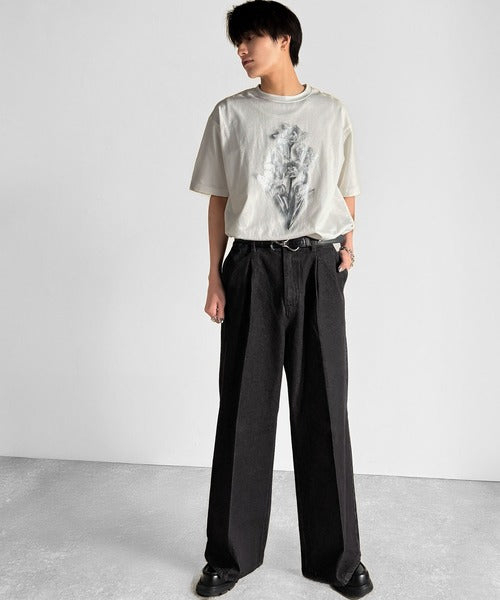 Vintage Washed Flare Denim／ヴィンテージウォッシュフレアデニム co1150001