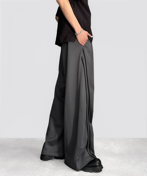 Curve Line Wide Track Pants／カーブラインワイドトラックパンツ co1150006