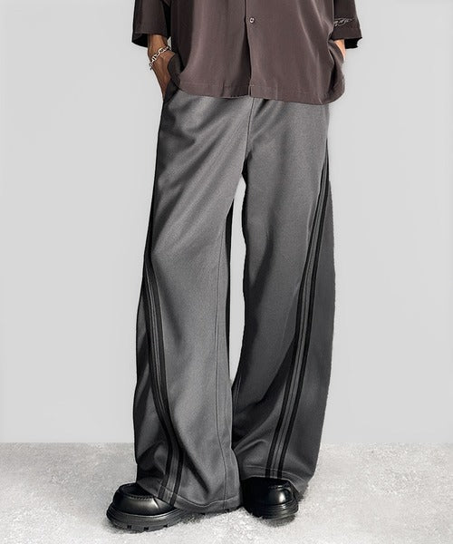 Curve Line Wide Track Pants／カーブラインワイドトラックパンツ co1150006