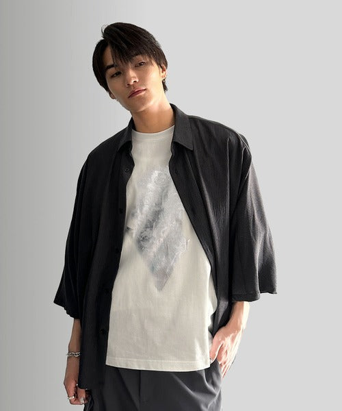 Flower Print Basic Fit T-Shirt／フラワー柄プリントベーシックフィットTシャツ co1150010