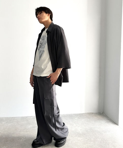 Flower Print Basic Fit T-Shirt／フラワー柄プリントベーシックフィットTシャツ co1150010