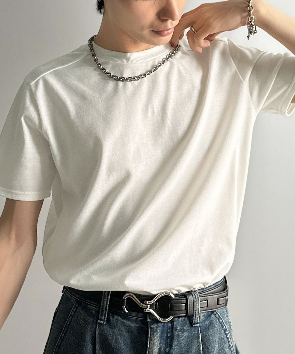 《Haruto×クラシカルエルフコラボ》「細身で、余裕。」Utility SlimFit T-Shirt/ユーティリティスリムフィットTシャツ co1010012