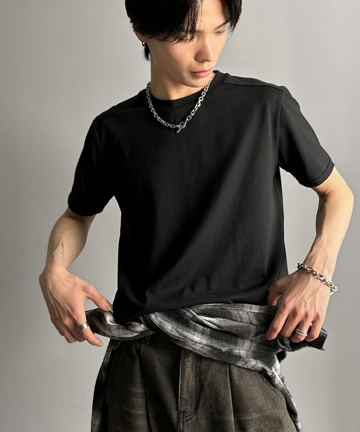 《Haruto×クラシカルエルフコラボ》「細身で、余裕。」Utility SlimFit T-Shirt/ユーティリティスリムフィットTシャツ co1010012