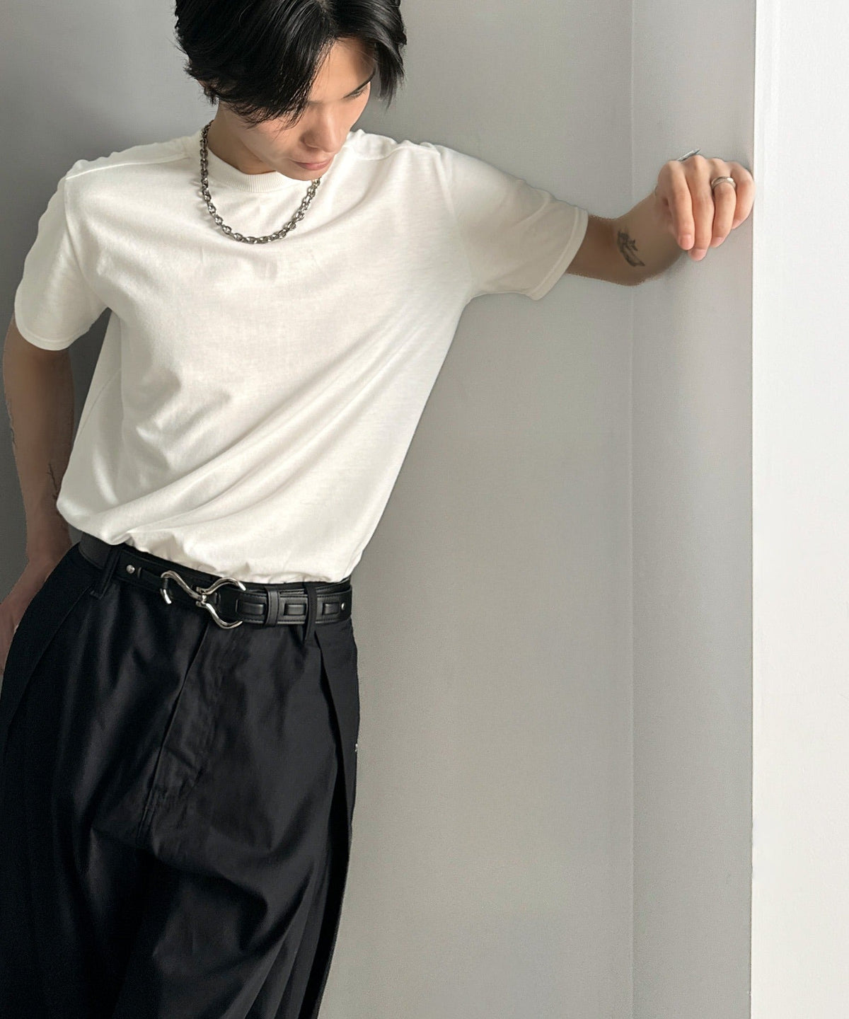 《Haruto×クラシカルエルフコラボ》「細身で、余裕。」Utility SlimFit T-Shirt/ユーティリティスリムフィットTシャツ co1010012