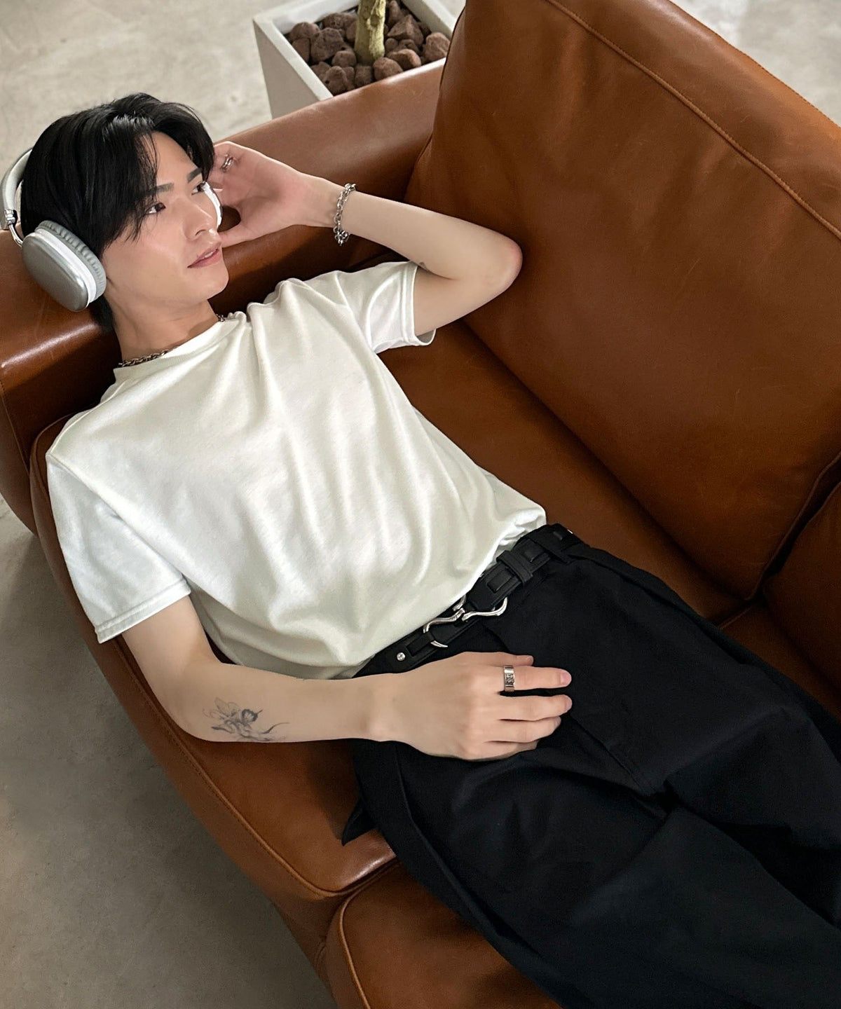 《Haruto×クラシカルエルフコラボ》「細身で、余裕。」Utility SlimFit T-Shirt/ユーティリティスリムフィットTシャツ co1010012