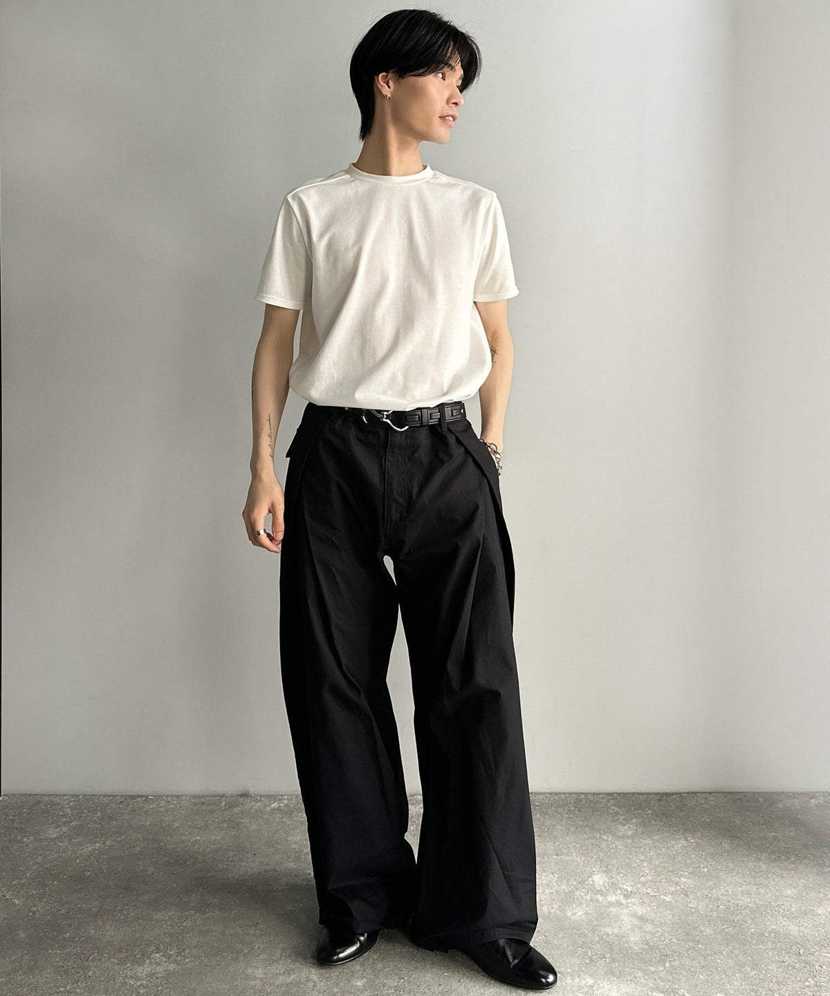 《Haruto×クラシカルエルフコラボ》「細身で、余裕。」Utility SlimFit T-Shirt/ユーティリティスリムフィットTシャツ co1010012