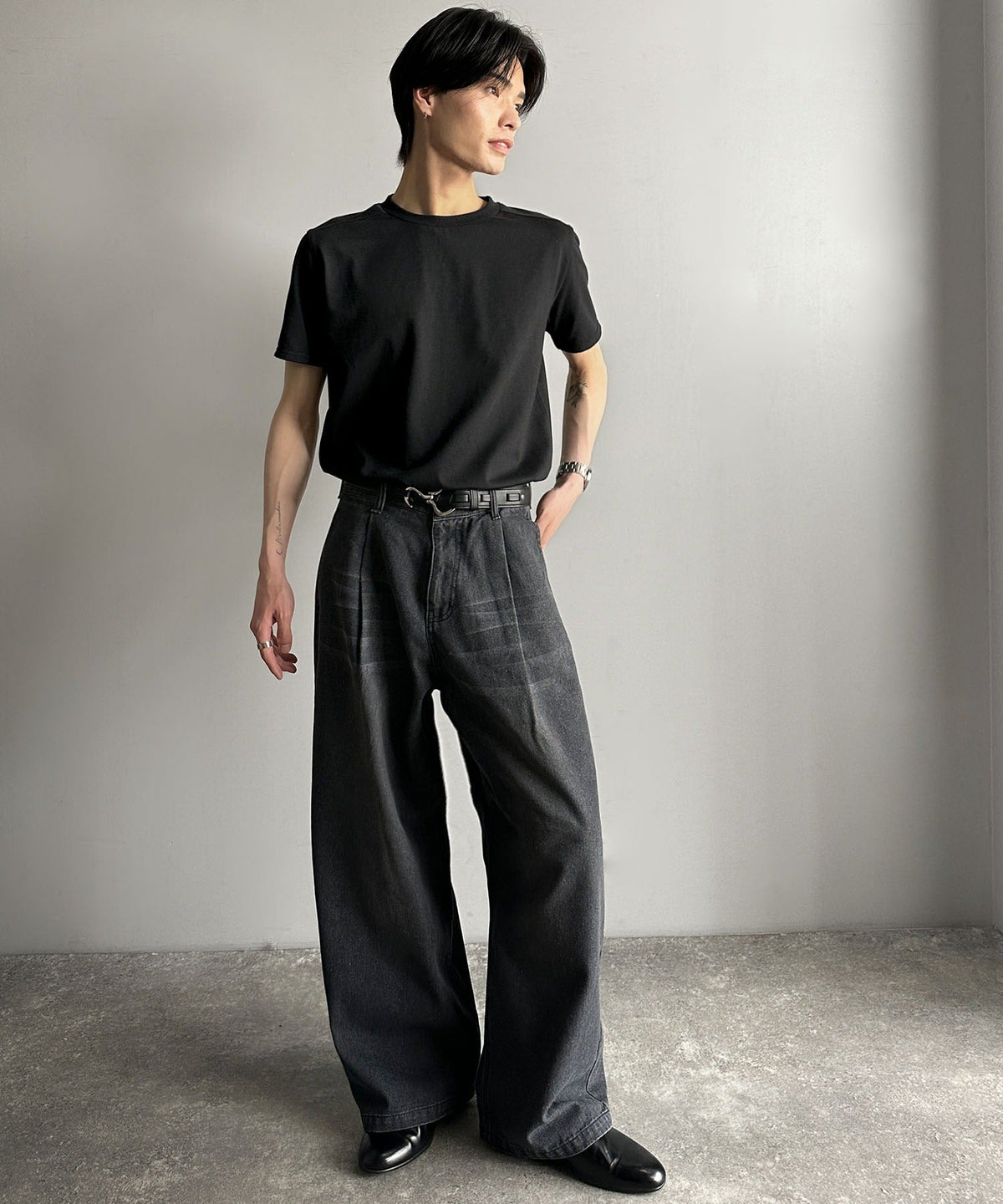 《Haruto×クラシカルエルフコラボ》「細身で、余裕。」Utility SlimFit T-Shirt/ユーティリティスリムフィットTシャツ co1010012