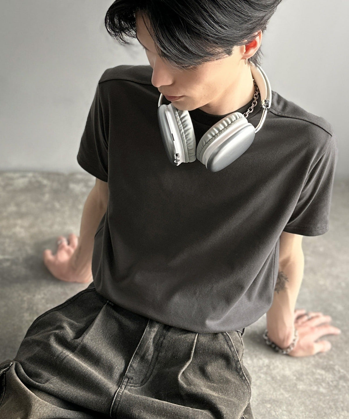 《Haruto×クラシカルエルフコラボ》「細身で、余裕。」Utility SlimFit T-Shirt/ユーティリティスリムフィットTシャツ co1010012