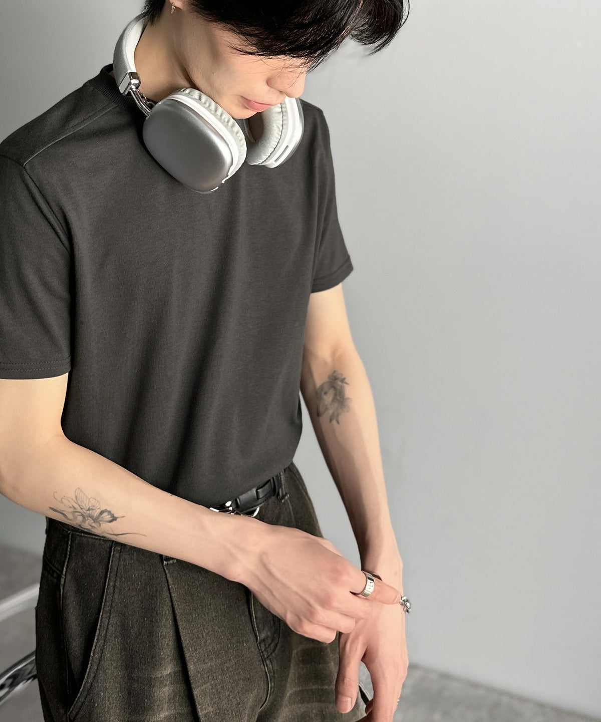 《Haruto×クラシカルエルフコラボ》「細身で、余裕。」Utility SlimFit T-Shirt/ユーティリティスリムフィットTシャツ co1010012