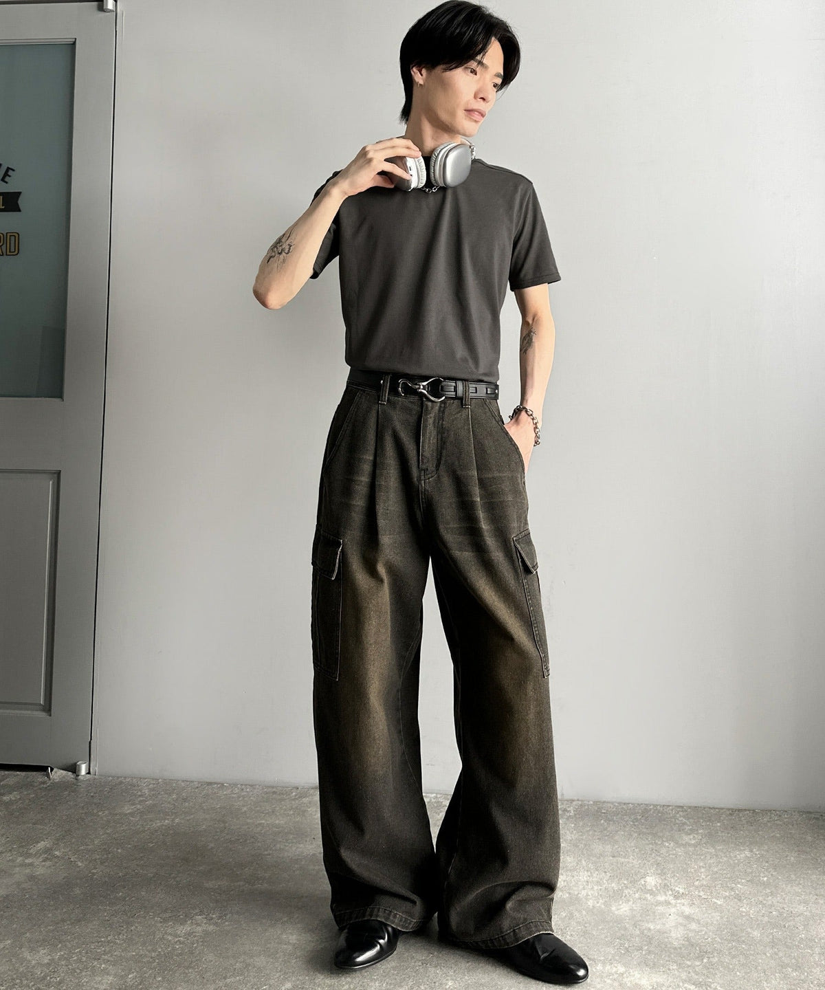 《Haruto×クラシカルエルフコラボ》「細身で、余裕。」Utility SlimFit T-Shirt/ユーティリティスリムフィットTシャツ co1010012