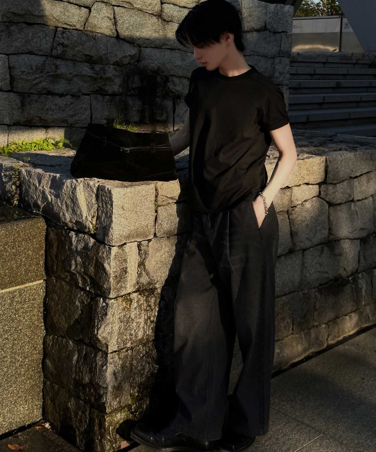 《Haruto×クラシカルエルフコラボ》「細身で、余裕。」Utility SlimFit T-Shirt/ユーティリティスリムフィットTシャツ co1010012